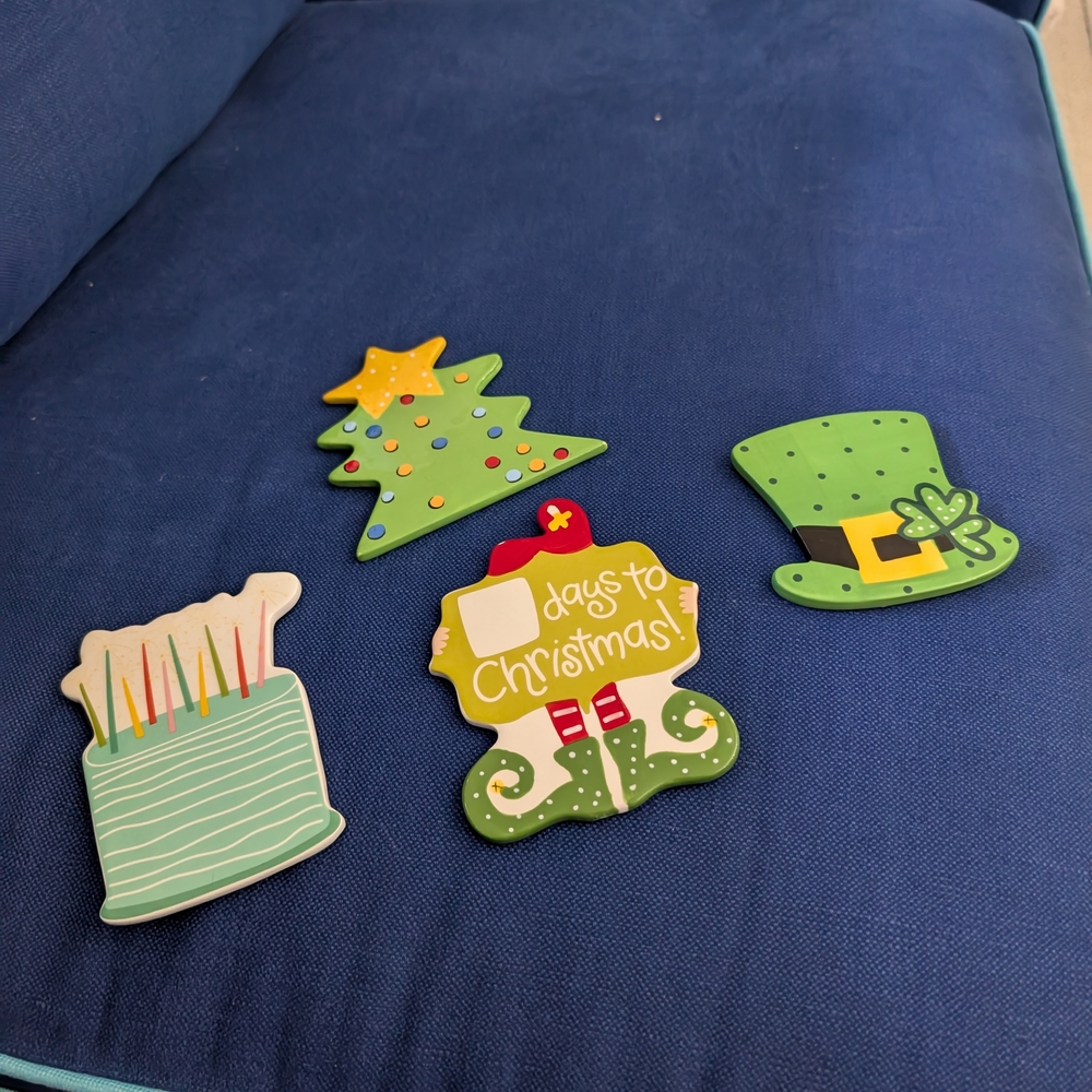 Festive Holiday Velcro Set For A Happy Everything Board! Each Sold Separately